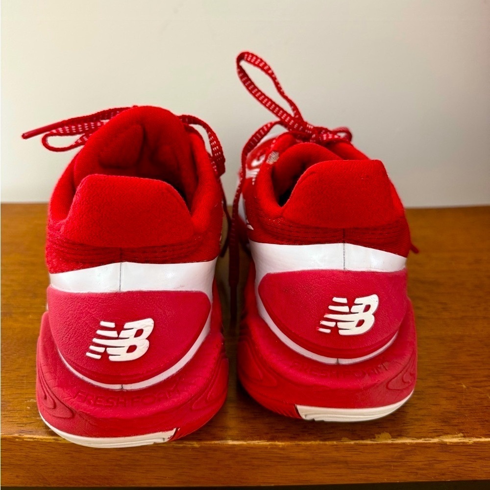 New Balance Red White Men’s TWO WXY v5 Athletic Basketball Sneakers 8.5E Wide - Picture 5 of 10